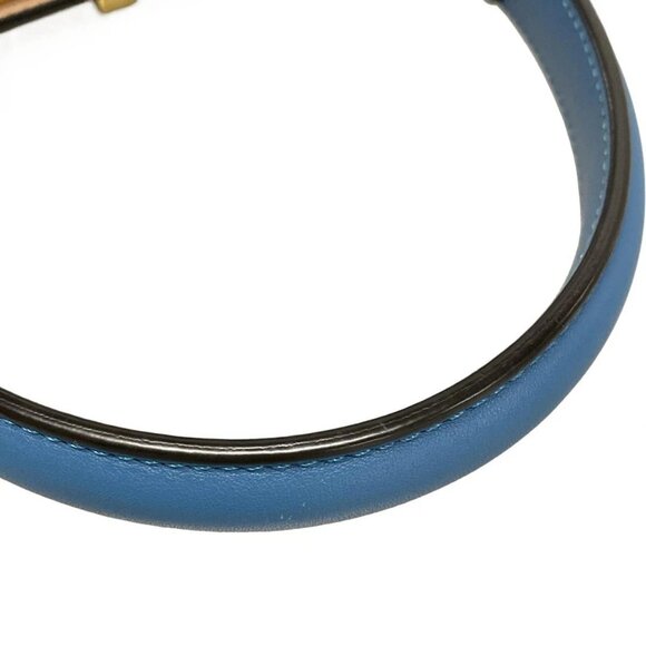 Auth FENDI Peekaboo I See U Medium 8BN321-A6V3 Light Blue Nappa Leather - Picture 8 of 16